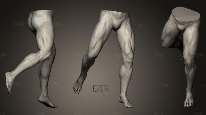 Male Legs 5 3d stl модель для ЧПУ